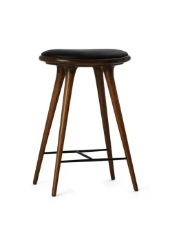 Lav barstol i aluminium fra Mater