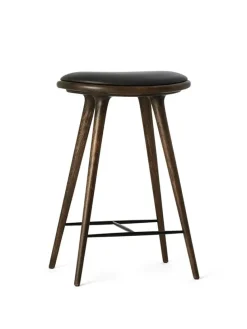 Lav barstol i aluminium fra Mater