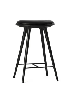 Lav barstol i sæbebehandlet eg fra Mater