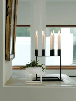 Lille Kubus Skål, hvid fra Audo Copenhagen