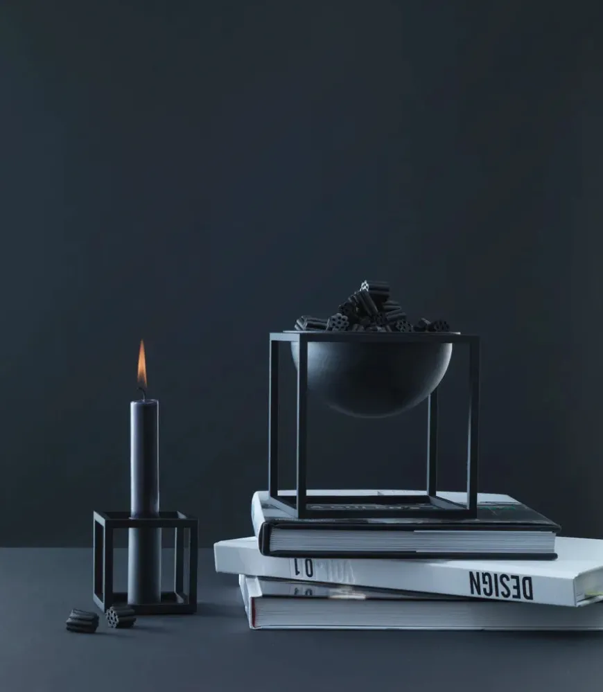 Lille Kubus Skål, sort fra Audo Copenhagen