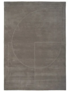 Lineal Poem Tæppe, Beige fra Linie Design