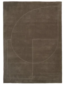 Lineal Poem Tæppe, Moss fra Linie Design