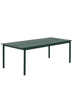 Linear Steel Table, 220x90 cm fra Muuto