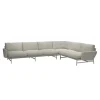 Lissoni PL117S Hjørnesofa, Clay 012 fra Fritz Hansen
