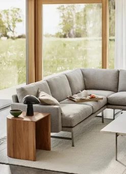 Lissoni PL117S Hjørnesofa, Clay 012 fra Fritz Hansen