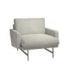 Lissoni PL111S Lounge Chair, Clay 012 fra Fritz Hansen