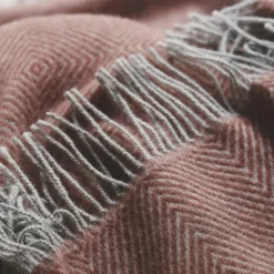 Livø Plaid, fjord fra Silkeborg Uldspinderi