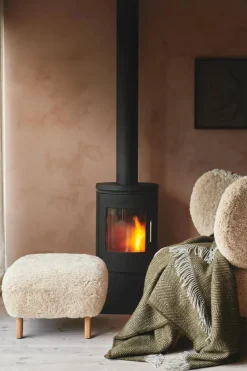 Livø Plaid, fjord fra Silkeborg Uldspinderi