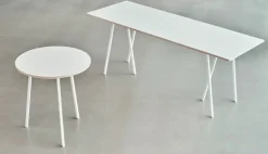 Loop Stand Round Table fra Hay