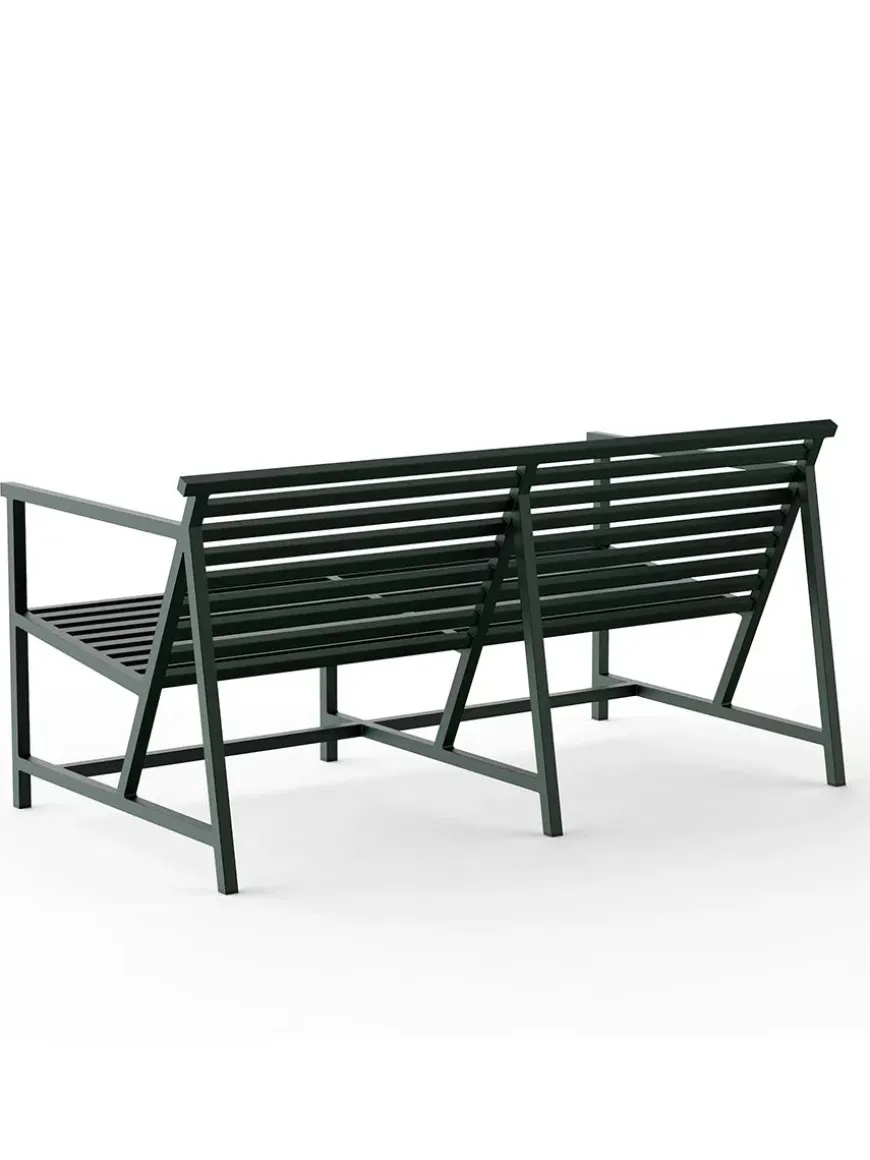 Lounge Bench, grøn fra 19 Outdoors