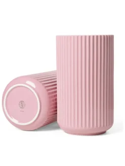 Lyngbyvasen blå glas fra Lyngby Porcelæn