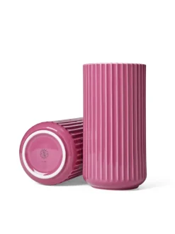 Lyngbyvasen i grøn glas fra Lyngby Porcelæn