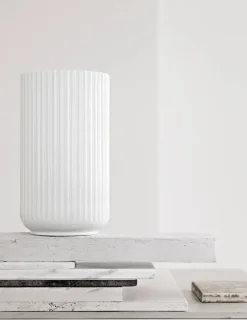 Lyngbyvasen i klar glas fra Lyngby Porcelæn