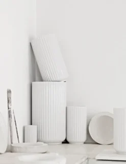 Lyngbyvasen i klar glas fra Lyngby Porcelæn