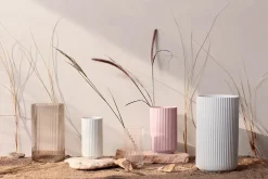 Lyngbyvasen i klar glas fra Lyngby Porcelæn