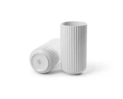 Lyngbyvasen i rosa, H25 cm fra Lyngby Porcelæn