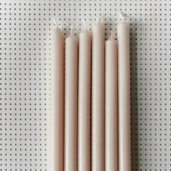 Lys i beige til Nagel lysestage