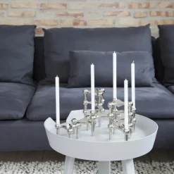 Lys i beige til Nagel lysestage