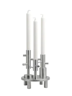 Lysestage large messing af Jaime Hayon