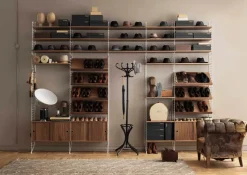 Magasinhylde, træ fra String