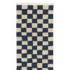 Mara Washable Rug 90 x 150 cm, deep blue fra Ferm Living