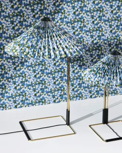 Matin Bordlampe, mirror plated base fra Hay