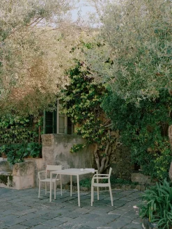 May Spisebord 85 x 85, dark green fra New Works