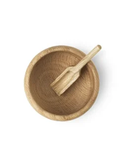 Menageri Saltkar med ske af Kay Bojesen