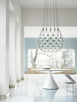 Mesh LED pendel Ø100 fra Luceplan