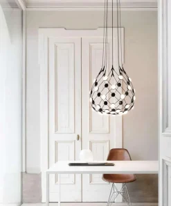 Mesh LED pendel Ø80 fra Luceplan