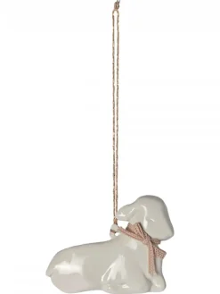 Metal ophæng, lam, rå hvid fra Maileg