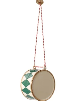 Metal ophæng, stor tromme, lys lilla fra Maileg