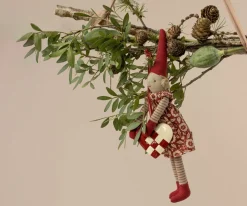 Metal ornament, Nisse med Stearinlys fra Maileg