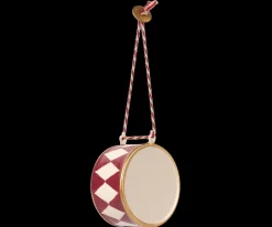 Metal ornament, Nisse med Stearinlys fra Maileg