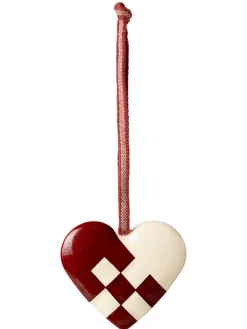 Metalophæng Lille Hjerte, dark blue fra Maileg