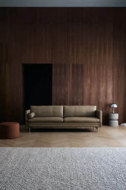 MH276 3 pers. sofa i Baltique anilinlæder fra Mogens Hansen