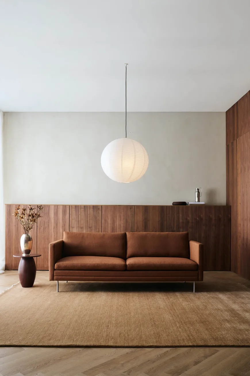 MH276 3 pers. sofa i Baltique anilinlæder fra Mogens Hansen