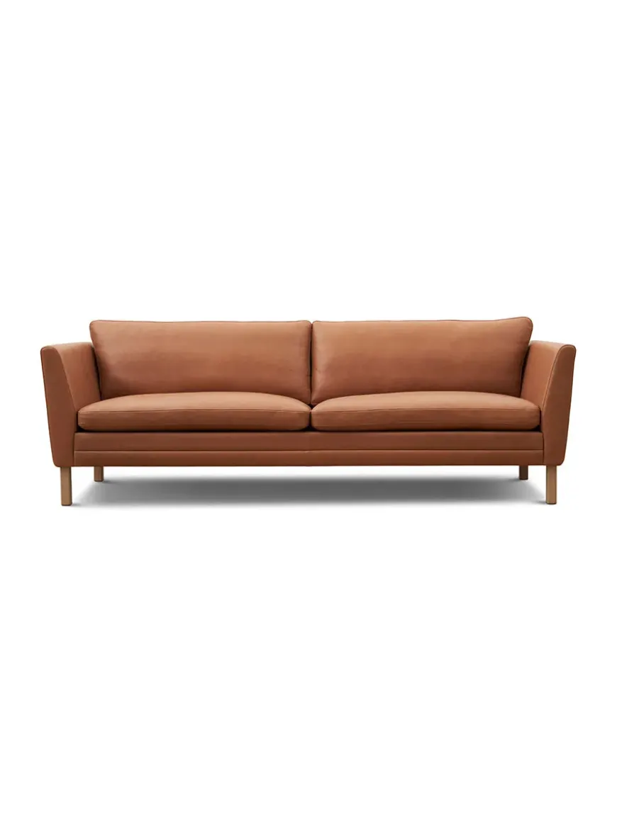 MH2301 Sofa, gefion læder fra Mogens Hansen