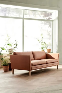 MH2301 Sofa, gefion læder fra Mogens Hansen