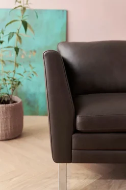 MH2301 Sofa, gefion læder fra Mogens Hansen