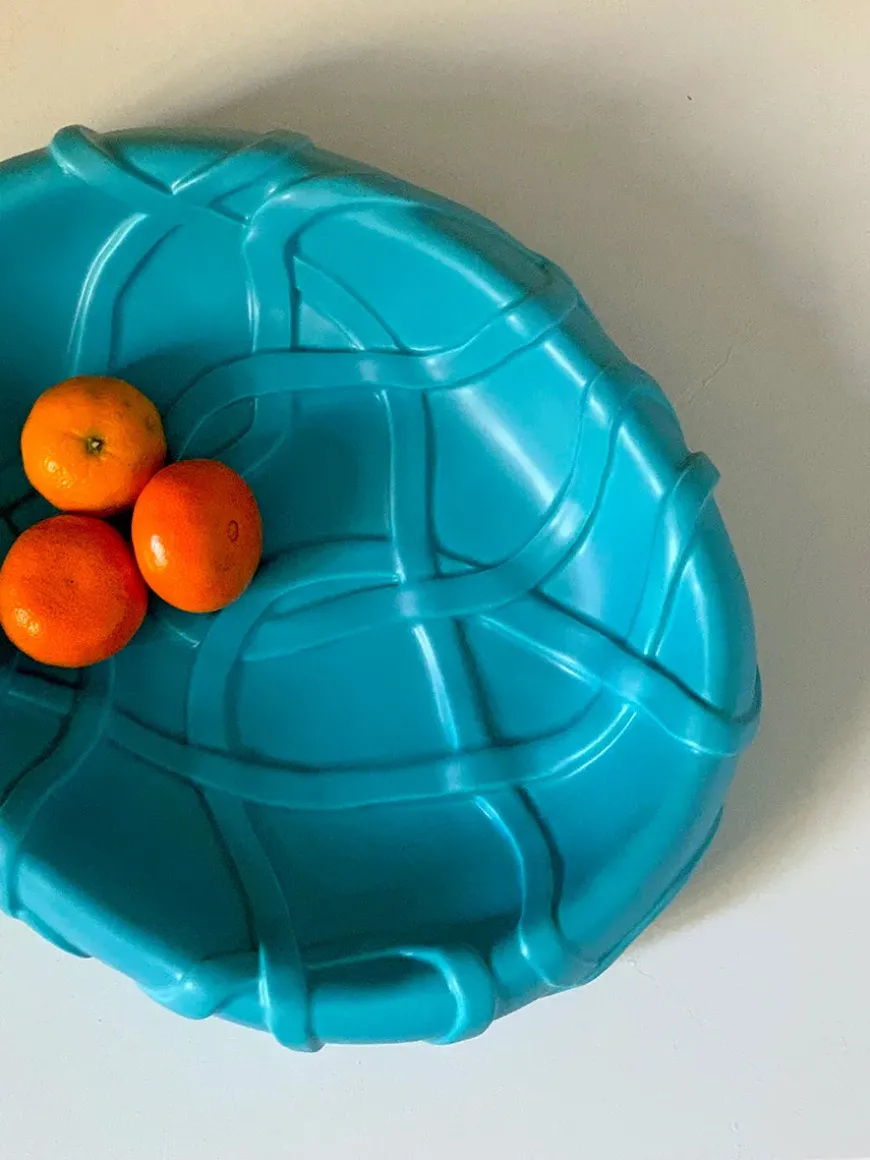 Michael Kvium Jam Fad, mallard blue fra raawii