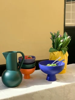 Michael Kvium Jam Vase, persimmon orange fra raawii