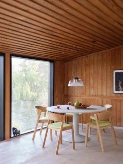 Midst Table Ø 160 cm, dark oiled oak fra Muuto