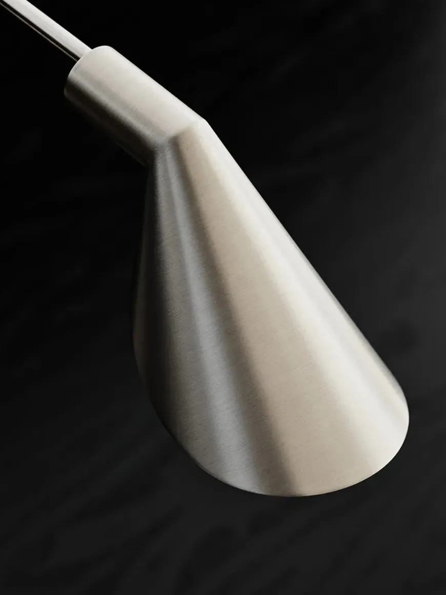 MS011 Gulvlampe, sort PVD fra Fritz Hansen