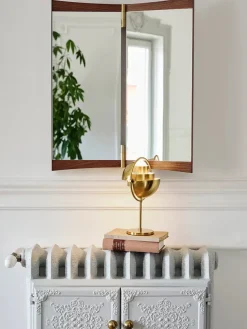 Multi-Lite Portable Bordlampe, krom/hvid fra GUBI