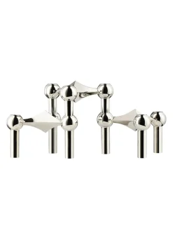 Nagel Lysestage, bronzeret messing fra STOFF Nagel