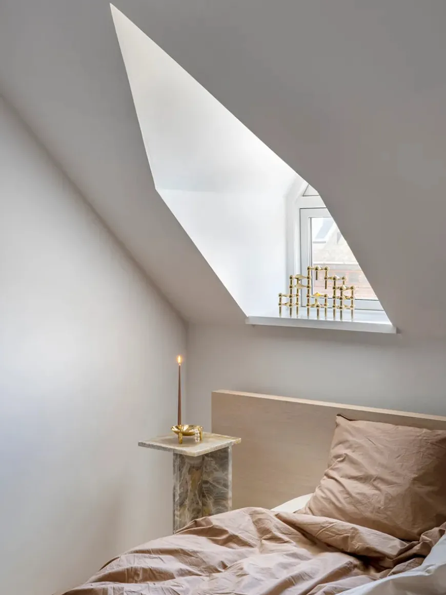 Nagel Lysestage, bronzeret messing fra STOFF Nagel