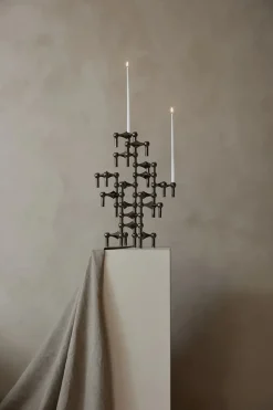 Nagel Lysestage, krom fra STOFF Nagel