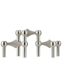 Nagel Lysestage, messing fra STOFF Nagel